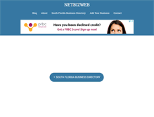 Tablet Screenshot of netbizweb.com
